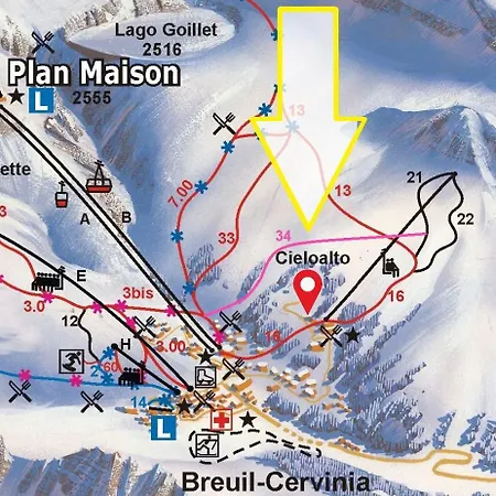 Residenza Del Cirmolo Cervinia Vda Vacanze In Vetta Cir 0205 Breuil-Cervinia Exterior photo