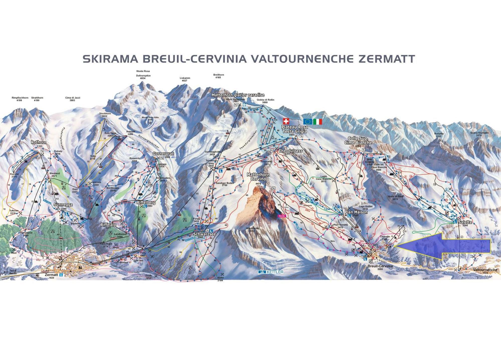 Residenza Del Cirmolo Cervinia Vda Vacanze In Vetta Cir 0205 *